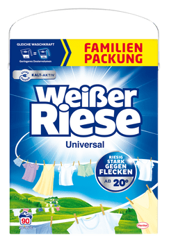  Weiser Riese pralni prašek, Universal, 4,95 kg, 90 pranj