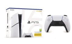 PlayStation 5 D Chassis igralna konzola + dodaten PS5 DualSense kontroler, bel