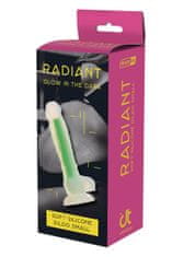 Dreamtoys DILDO Radiant Glow In The Dark Green Small