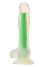 Dreamtoys DILDO Radiant Glow In The Dark Green Small