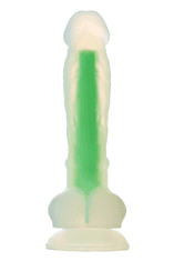 Dreamtoys DILDO Radiant Glow In The Dark Green Small