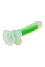 Dreamtoys DILDO Radiant Glow In The Dark Green Small