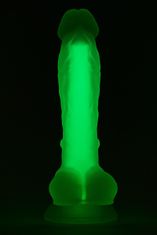 Dreamtoys DILDO Radiant Glow In The Dark Green Small