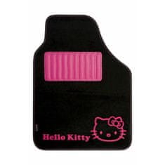 NEW Set talnih preprog za avto Hello Kitty Črna Roza (4 pcs)