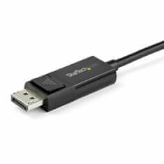 NEW Adapter USB C v DisplayPort Startech CDP2DP141MBD Črna 1 m