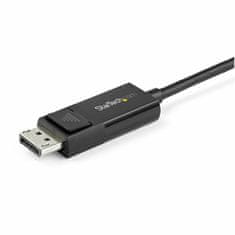 NEW Adapter USB C v DisplayPort Startech CDP2DP1MBD Črna 1 m