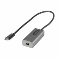 NEW Adapter USB C v DisplayPort Startech CDP2MDPEC Črn/Siv 0,3 m