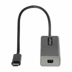 NEW Adapter USB C v DisplayPort Startech CDP2MDPEC Črn/Siv 0,3 m