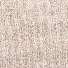 Vidaxl Preproge za stopnice 15 kosov 65x24x4 cm taupe