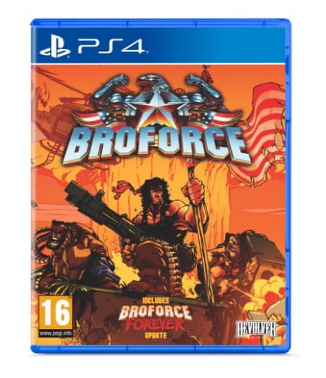 Devolver Digital Broforce videoigra, PS4