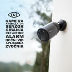 EZVIZ IP kamera 4.0MP brezžična BC1C + solarni panel CS-BC1C/SP