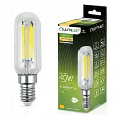 LUMILED 6x LED žarnica E14 T25 4W = 40W 440lm 3000K Toplo bela 360° Filament