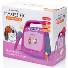 GoGEN CD predvajalnik Maxi Karaoke, Maxipes Fig pink