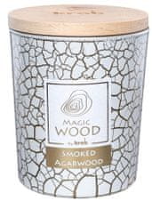 Steklo za svečo - MAGIC WOOD 300 g - Dimljeni agarjev les
