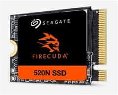 Seagate FireCuda 520N 2.048TB M.2 2230-S2 PCIe Gen4 x4 NVMe 1.4 SSD, 3D TLC, branje/pisanje: 5000/3200 MBps, IOPS 480K/750K