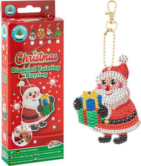 Grafix Diamantna slika obesek Santa