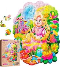 Puzzler Sestavljanke lesene, barvne - Amelia Princess of Magic