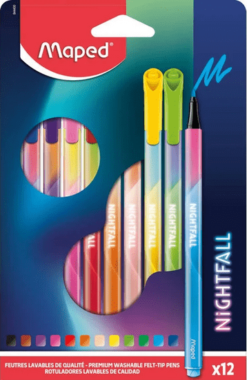 Maped Color´Peps Deco Nightfall 12 barv