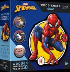 Trefl Puzzle Wood Craft Junior Spiderman: The Force