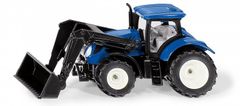 SIKU Traktor New Holland s čelnim nakladalnikom