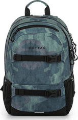 Oxybag Študentski nahrbtnik OXY Sport Camo