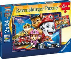 Ravensburger Puzzle Paw Patrol - Reševalci 2x24 kosov