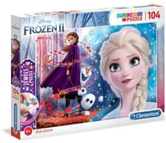 Clementoni Puzzle dragulji - Frozen 2, 104 kosov