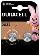 Duracell Litijeva gumbna baterija CR2032 2 kosa