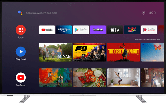 JVC JVC LT-50VA6200 4K UHD LCD televizor, Android TV