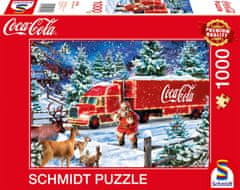 Schmidt Puzzle Coca cola: Božični tovornjak 1000 kosov