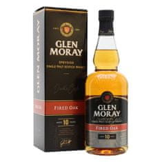 Glen Moray 10 Years Old Fired Oak Single Malt Scotch Whisky 40% Vol. 0,7l in Giftbox