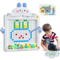 WOOPIE Otroška Montessori magnetna tabla MagPad Rabbit