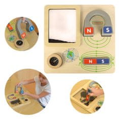 Masterkidz Fun Kompas Montessori Magnetna izobraževalna tabla