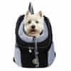 Netscroll Nahrbtnik za nošenje psov, udoben in trajen, idealen za majhne in velike pse, popoln za pohodništvo in zunanje avanture, vrhunska torba za enostaven prenos psov, velikost S, DoggyPack