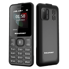 Blaupunkt V18 mobilni telefon, črn