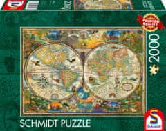 Schmidt Puzzle Creatures on Earth 2000 kosov