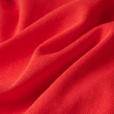 Vidaxl Otroška majica s kratkimi rokavi rdeča 116