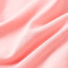 Vidaxl Otroška majica roza 140
