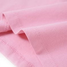 Vidaxl Otroška majica s kratkimi rokavi živo roza 92