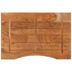 Vidaxl Mizna plošča 80x60x2,5 cm pravokotna trden akacijev les