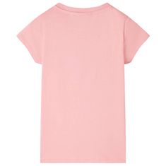 Vidaxl Otroška majica roza 140
