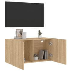 Vidaxl Stenska TV omarica sonoma hrast 80x30x41 cm