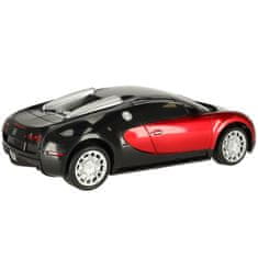 WOWO Bugatti Veyron RC Car - RC Avto na daljinsko upravljanje Bugatti Veyron Licenca 1:24 - Rdeča