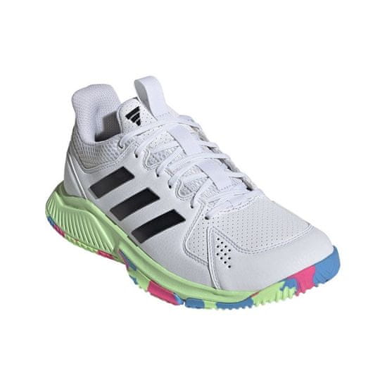 Adidas Čevlji čevlji za rokomet bela Court Flight W