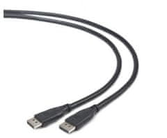 Gembird gembird cc-dp2-6 displayport kabel 1,8 m črn