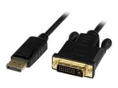 Gembird hl hl31914 video kabelski adapter 1 m displayport dvi-i črn