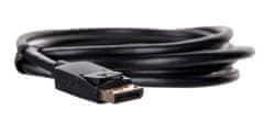 SAVIO savio cl-137 displayport kabel 3 m črn