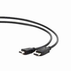 Gembird gembird displayport - hdmi, 1m hdmi tip a (standard) črna