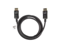 Lanberg lanberg ca-dpdp-10cc-0018-bk displayport kabel 1,8 m črn