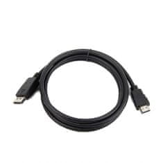 Gembird gembird cc-dp-hdmi-10m kabel displayport do hdmi (ne dvosmerni), 10 m, črn